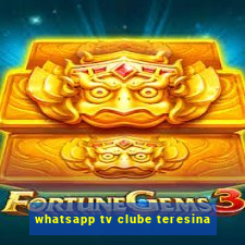 whatsapp tv clube teresina